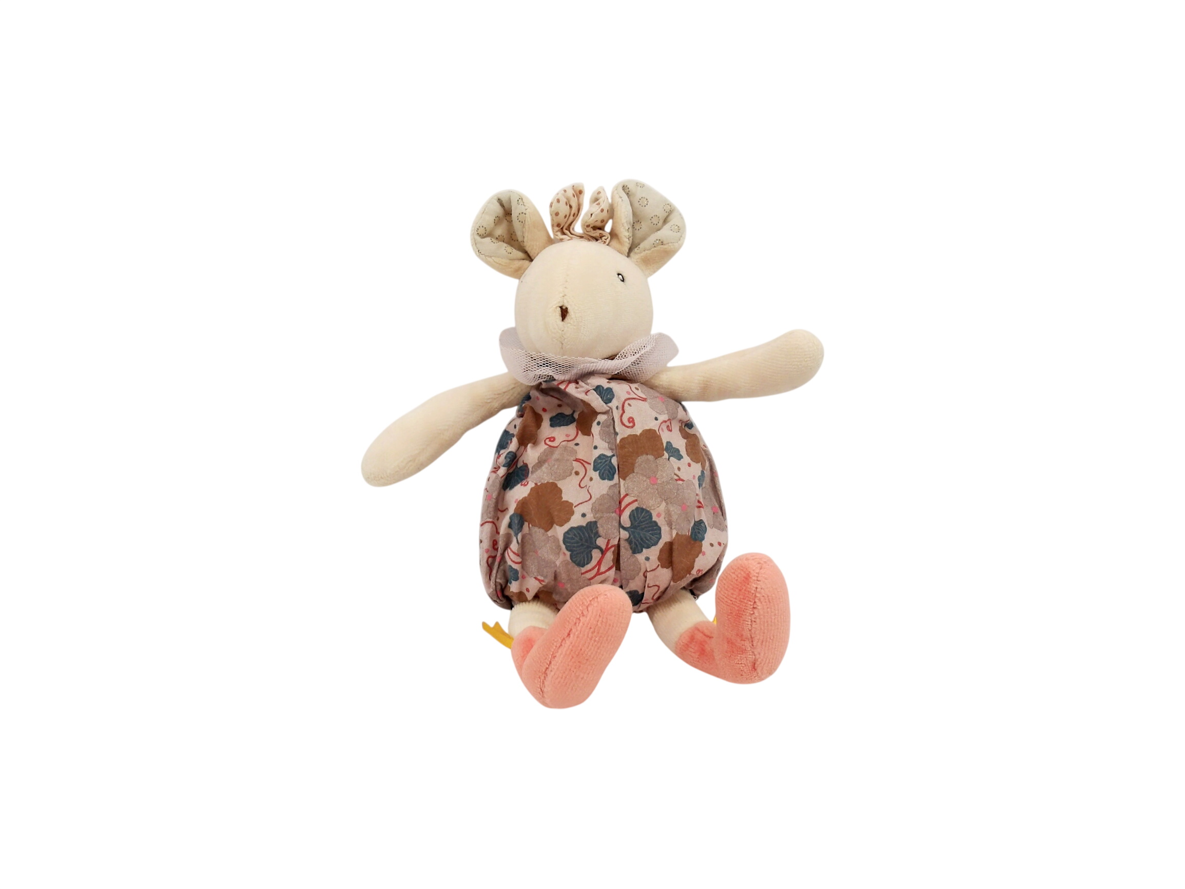 Peluche hochet - Souris Lala - Il était une fois  Très bon état -  reconditionné disponible sur Label Emmaüs